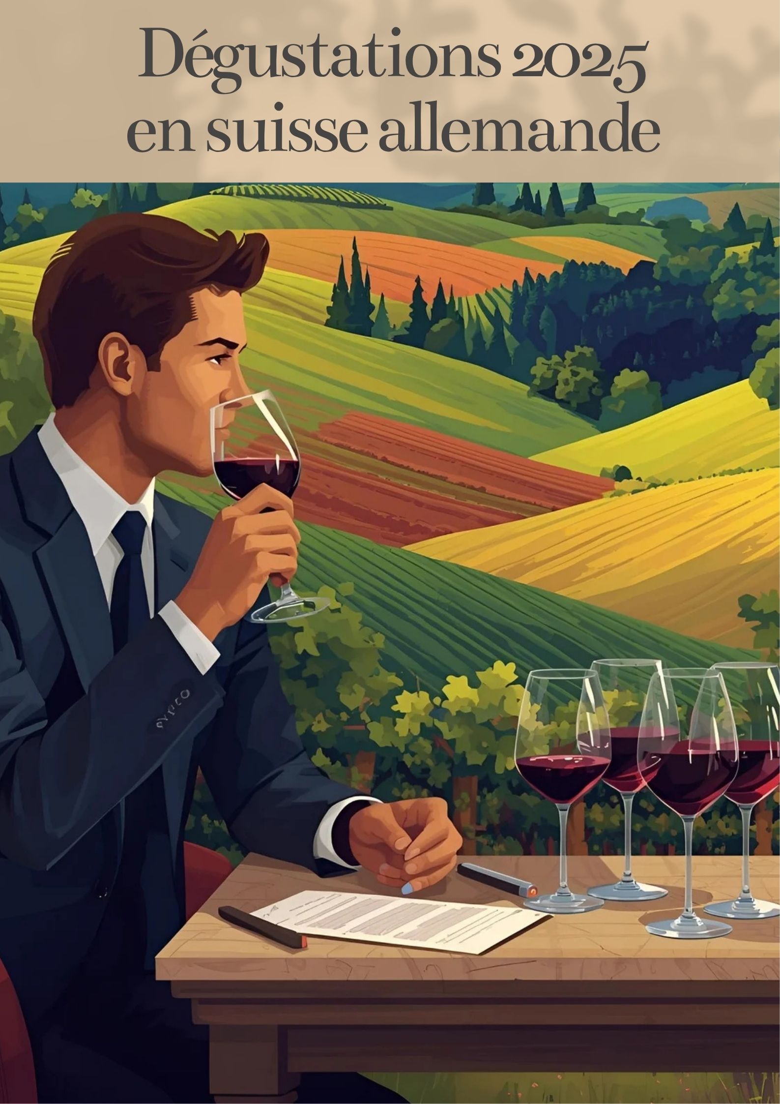 LES TRADITIONNELLES DEGUSTATIONS EN SUISSE ALLEMANDE